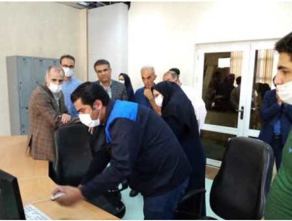 بازدید مدیر عامل از واحد تولیدی تصفیه شکر 