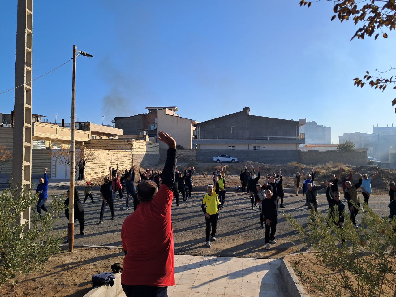 برگزاری ورزش همگانی بخش مسکونی