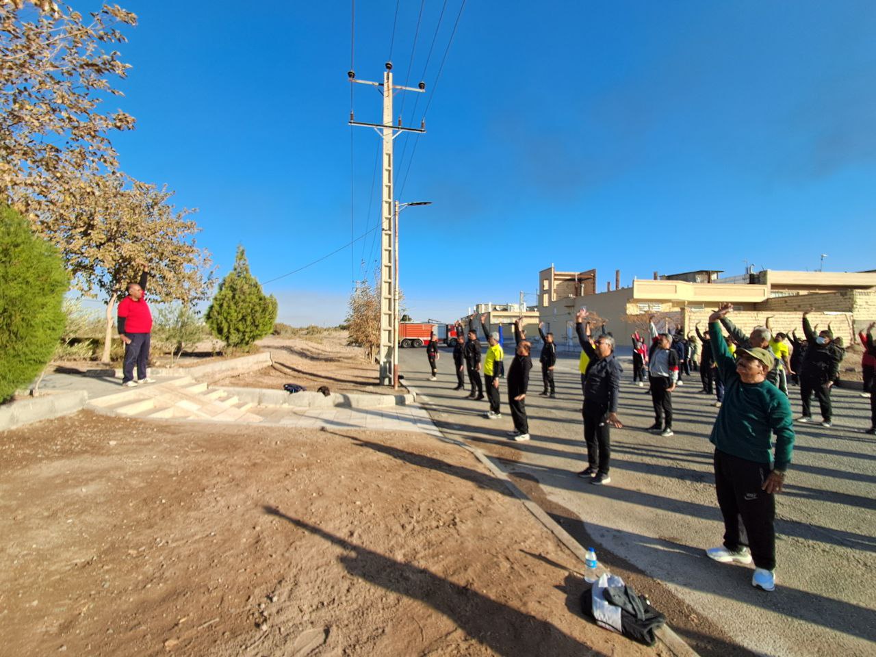 برگزاری ورزش همگانی بخش مسکونی