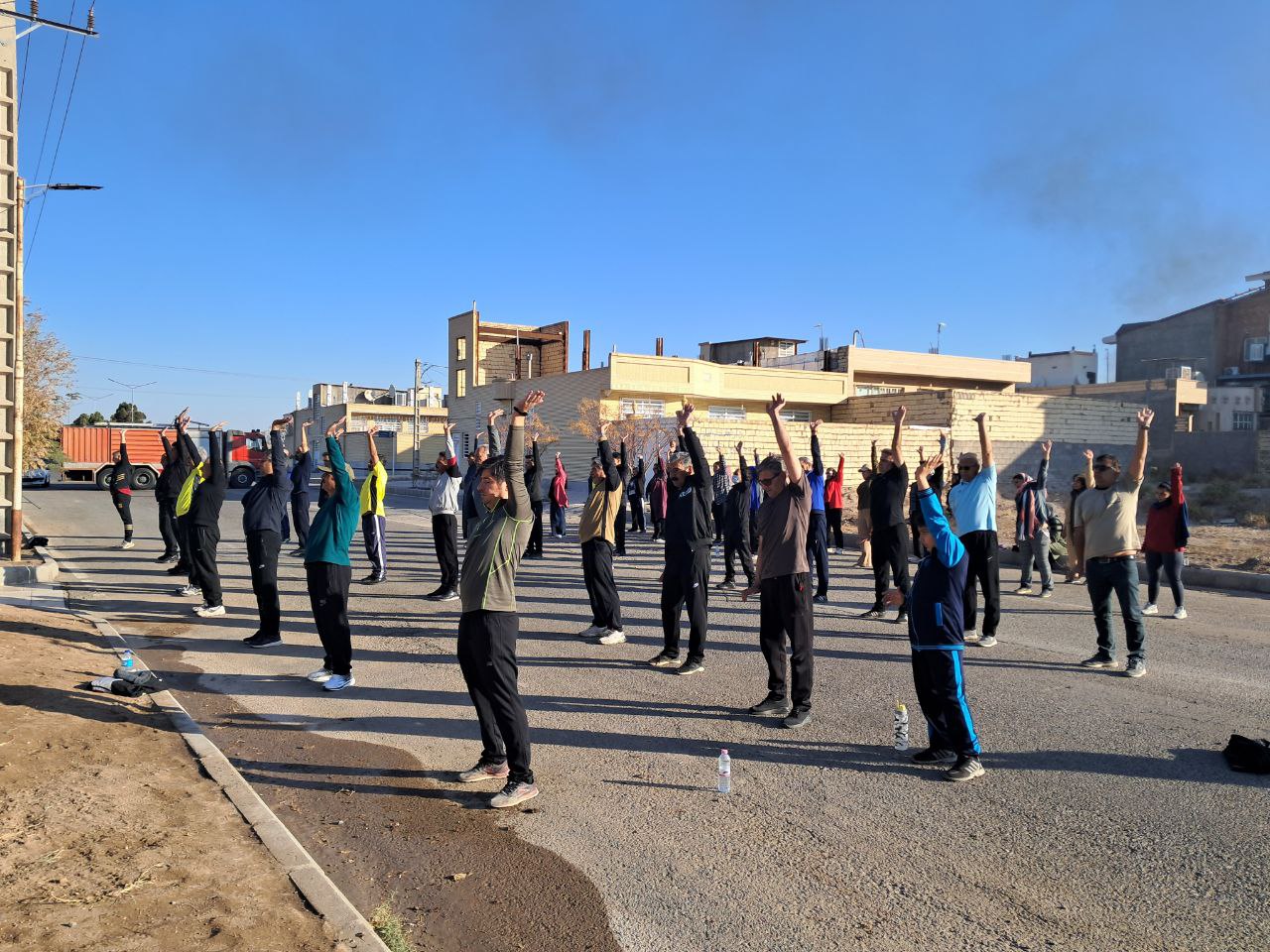 برگزاری ورزش همگانی بخش مسکونی