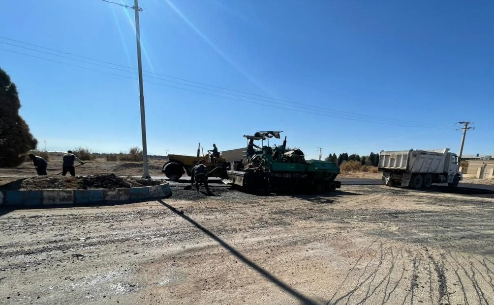 Start of operation of warehouse asphalting