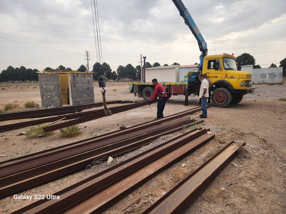 The start of construction of the customs gate building