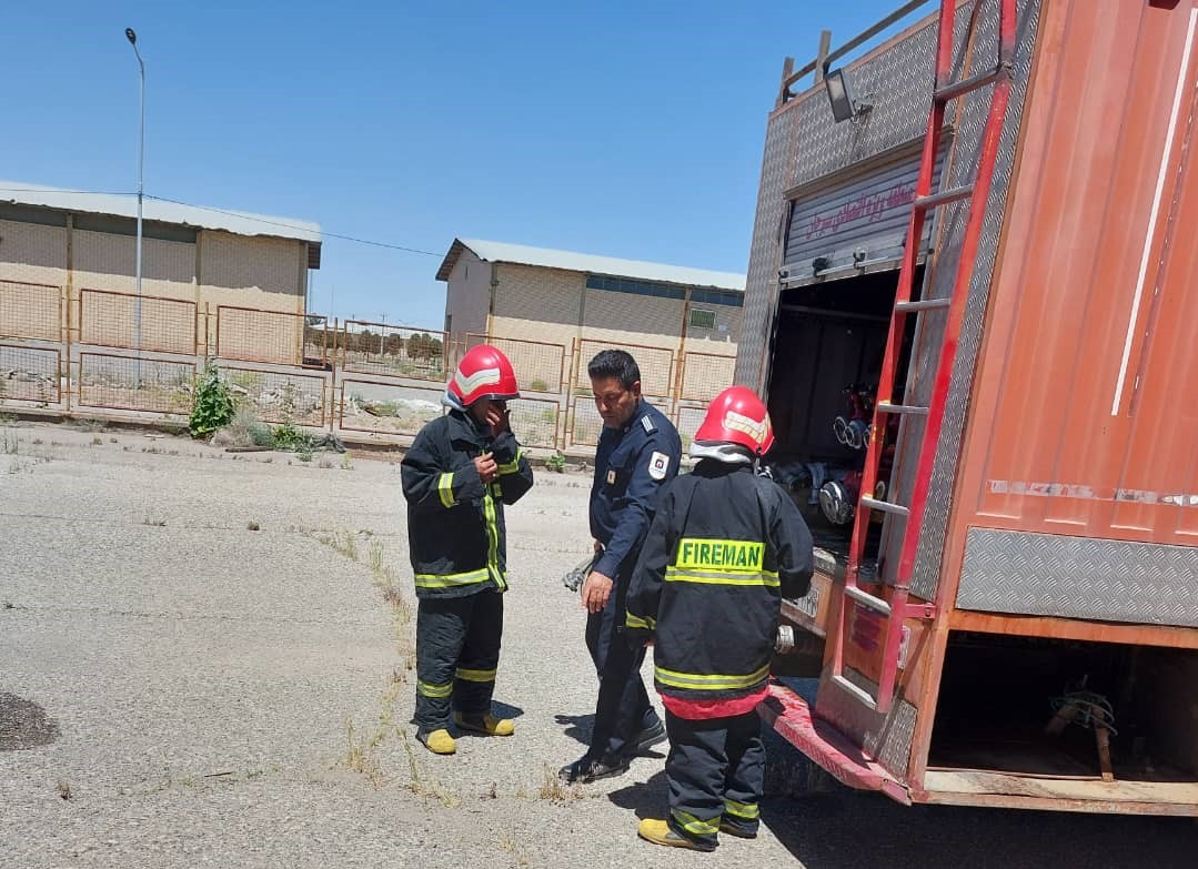 Training of new firefighters