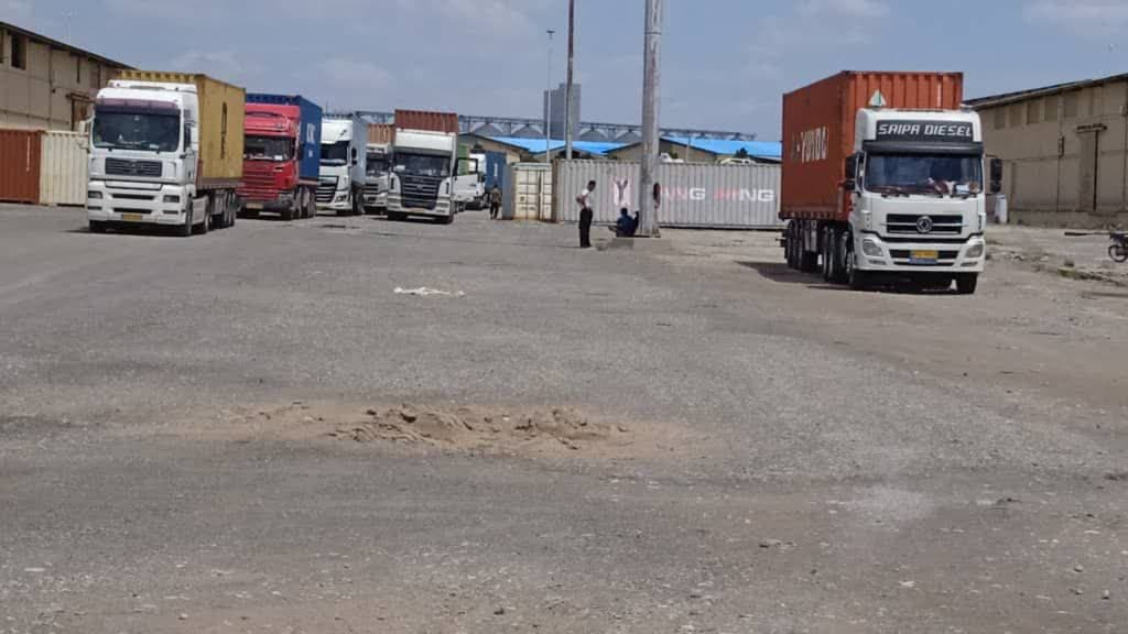The arrival of 27 trucks of production line equipment and non-combustible products in the region's w