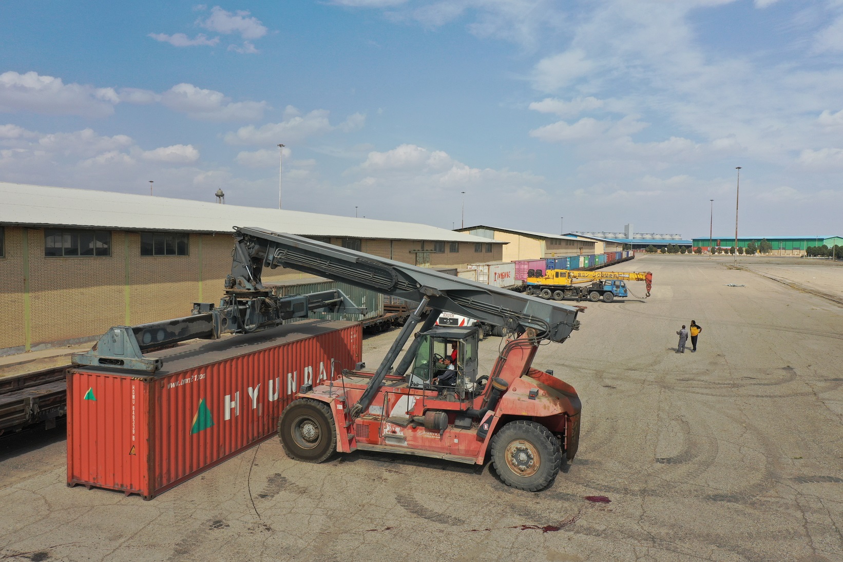 The arrival of 570 tonnes of brown rice in the zone