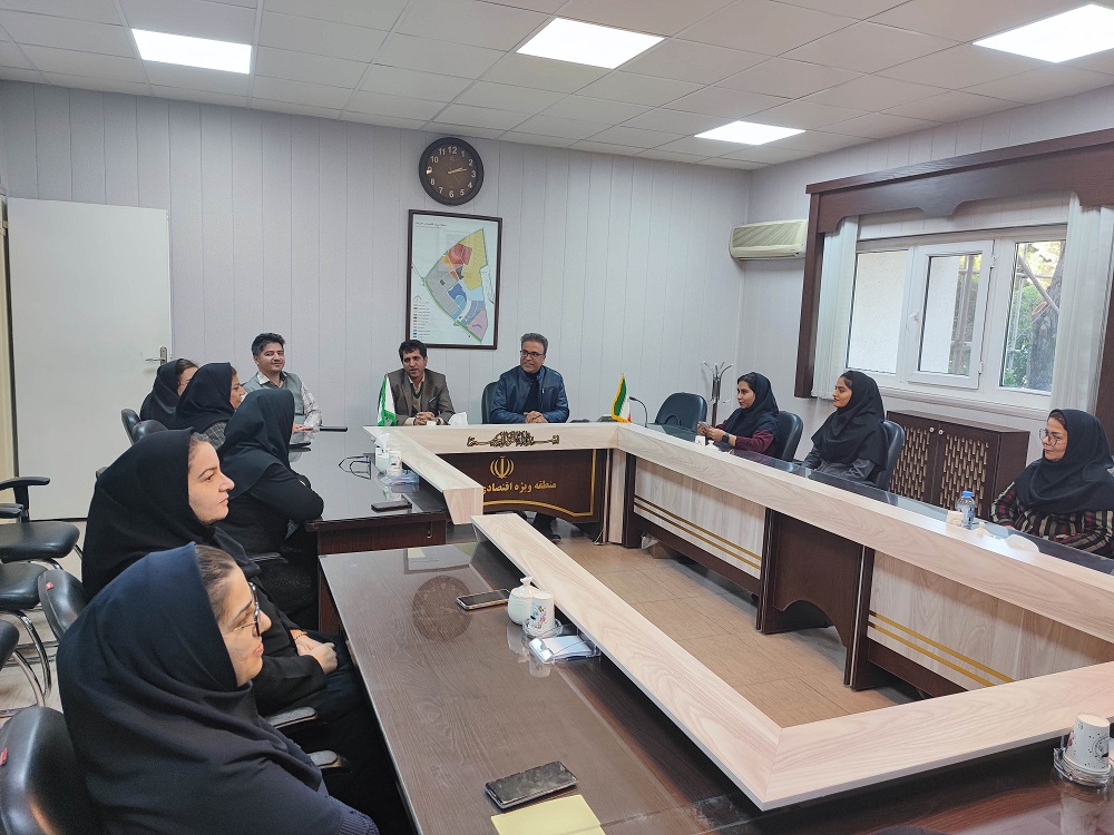 Thanks to the women of the Sirjan Special Economic Zone on Women's Day