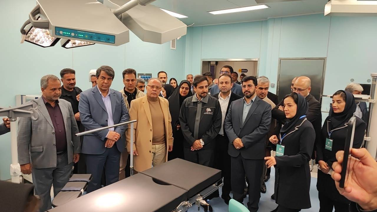 Fatima al-Zahrai Hospital in Sirjan was opened